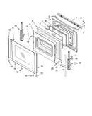 Door parts, optional parts (not included)