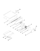 Internal warming drawer parts