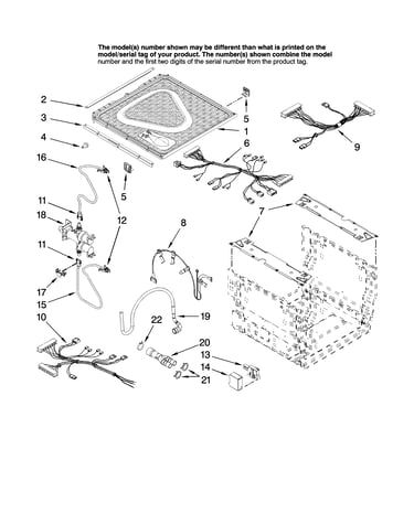 Frame and lid parts