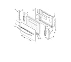 Whirlpool SF111PXSQ2 door parts, optional parts (not included) diagram