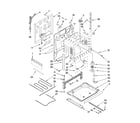 Whirlpool YGY397LXUB0 chassis parts diagram