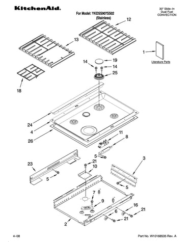 Cooktop parts