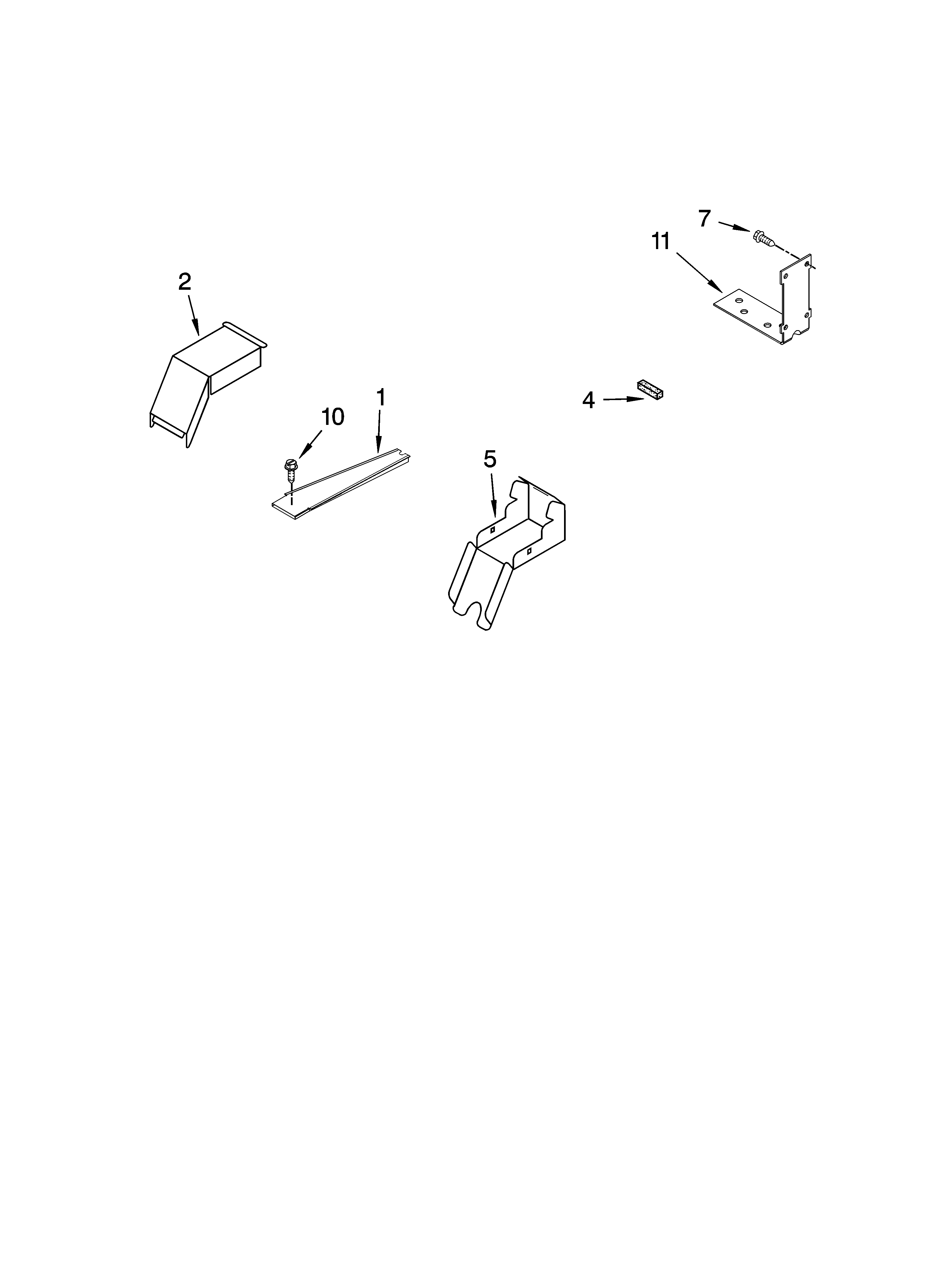 Top venting parts