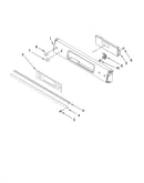 Control panel parts, optional parts (not included)