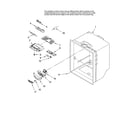 Amana ABR192ZFES12 refrigerator liner parts diagram