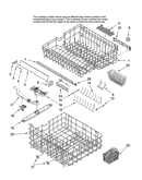 Upper and lower rack parts