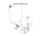 Jenn-Air JDB1255AWP10 fill and overfill parts diagram