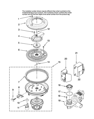 Pump and motor parts