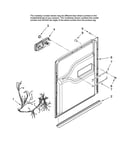 Door and latch parts