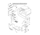 Jenn-Air JFC2089HPR11 freezer liner parts diagram