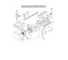 Jenn-Air JFC2089HPR11 icemaker parts, optional parts (not included) diagram