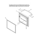 Freezer door parts
