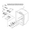 Refrigerator liner parts