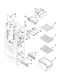 Freezer liner parts