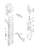 Motor and ice container parts
