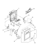 Dispenser front parts