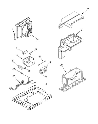 Air flow and control parts