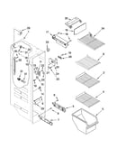 Freezer liner parts