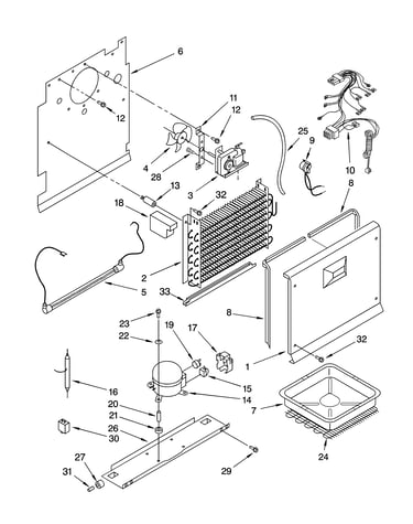 Unit parts, optional parts (not included)