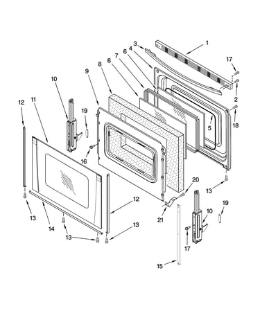 Door parts, optional parts