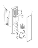 Freezer door parts