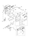 Dispenser front parts