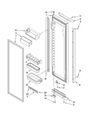 Refrigerator door parts