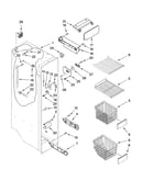 Freezer liner parts