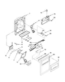 Dispenser front parts