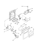Dispenser front parts