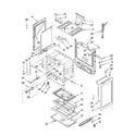 Whirlpool SF265LXTB2 chassis parts diagram