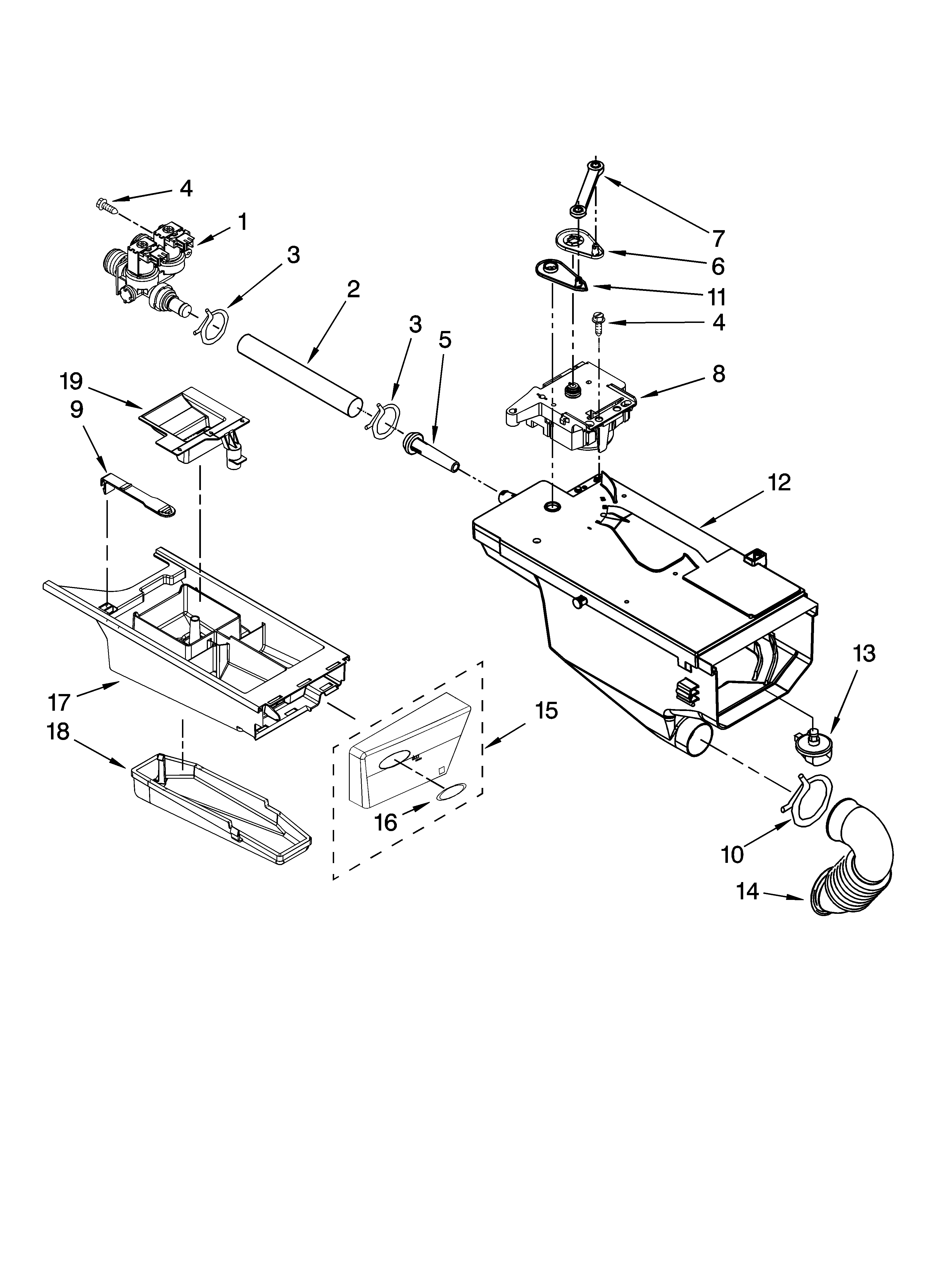 DISPENSER PARTS