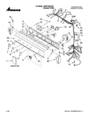 Washer/dryer control panel parts