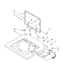 Washer top and lid parts