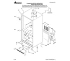 Amana ABR1927FES12 cabinet parts diagram