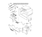 Amana ABR1927FES12 freezer liner parts diagram