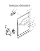 Door and latch parts