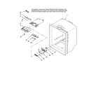Maytag MFF2558VEW10 refrigerator liner parts diagram