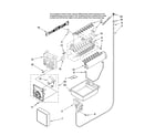 Maytag MFF2558VEM10 icemaker parts, optional parts diagram