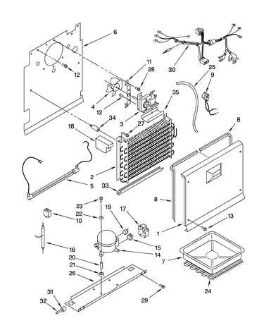 Unit parts, optional parts (not included)