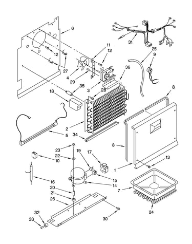Unit parts, optional parts (not included)