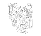 Whirlpool GERC4110SB2 chassis parts diagram