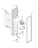 Freezer door parts