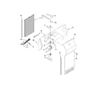 Whirlpool GS5DHAXVB00 air flow parts, optional parts (not included) diagram