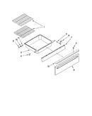 Drawer and rack parts, optional parts (not included)
