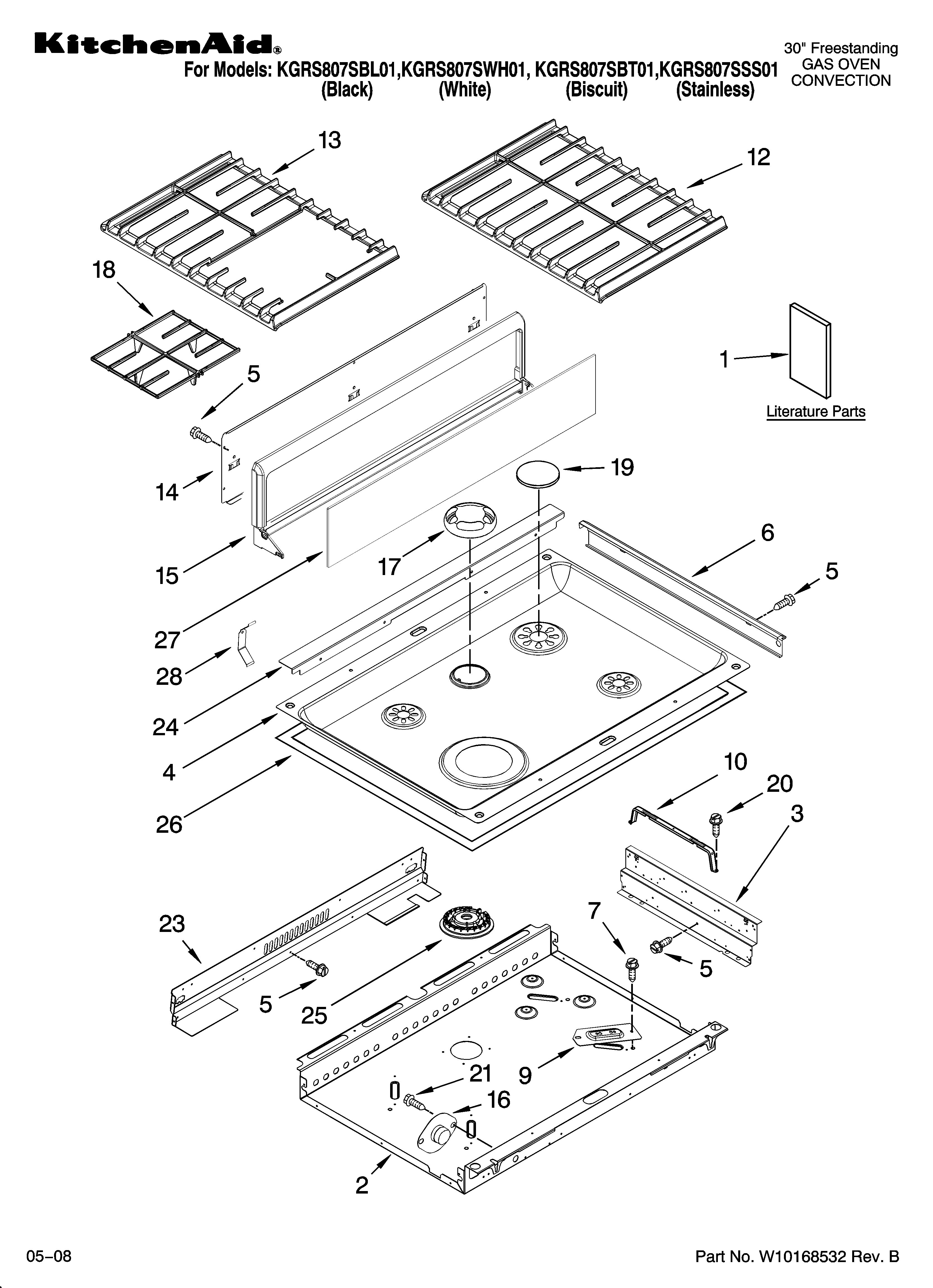 COOKTOP PARTS