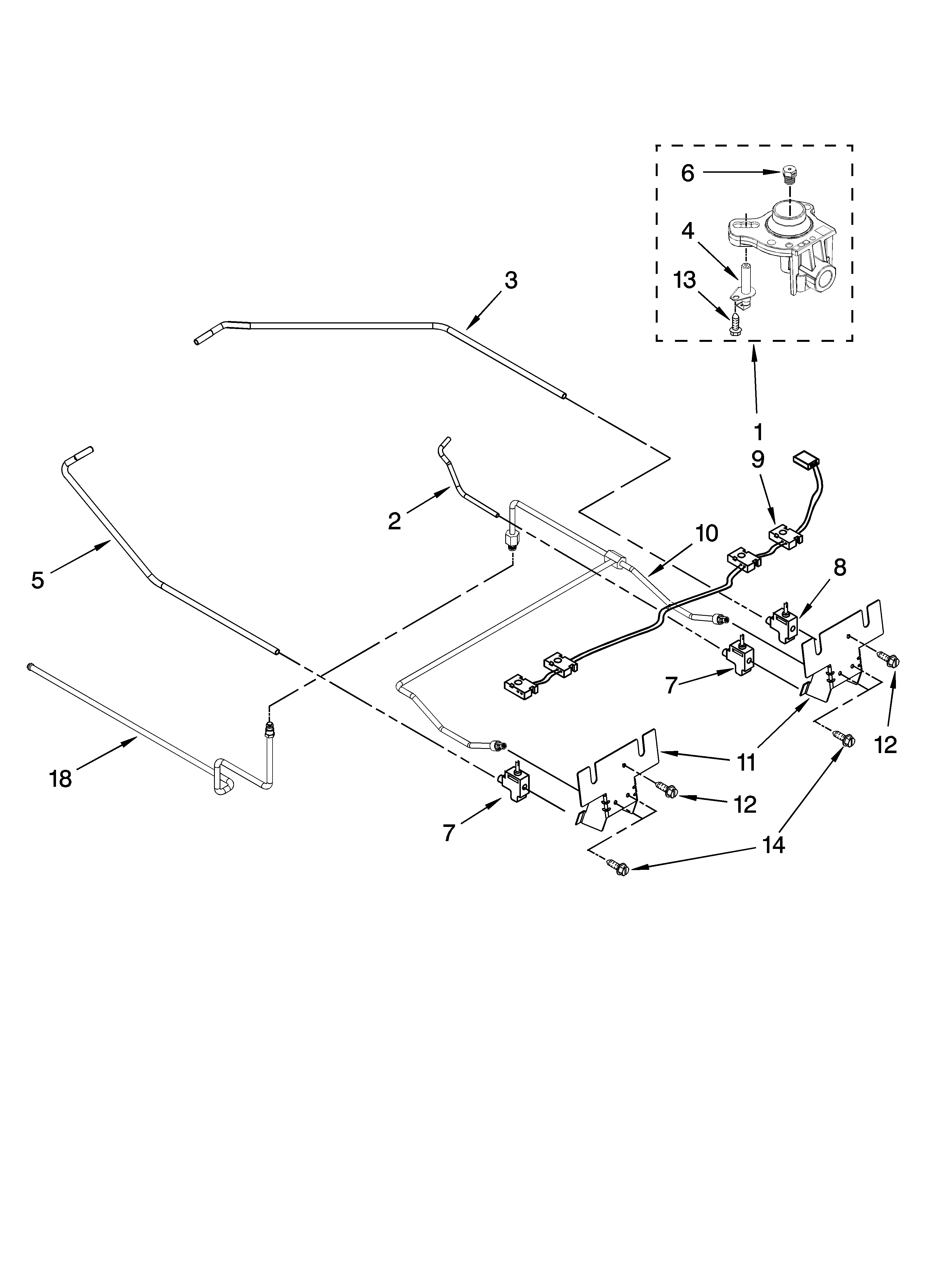 COOKTOP BURNER PARTS