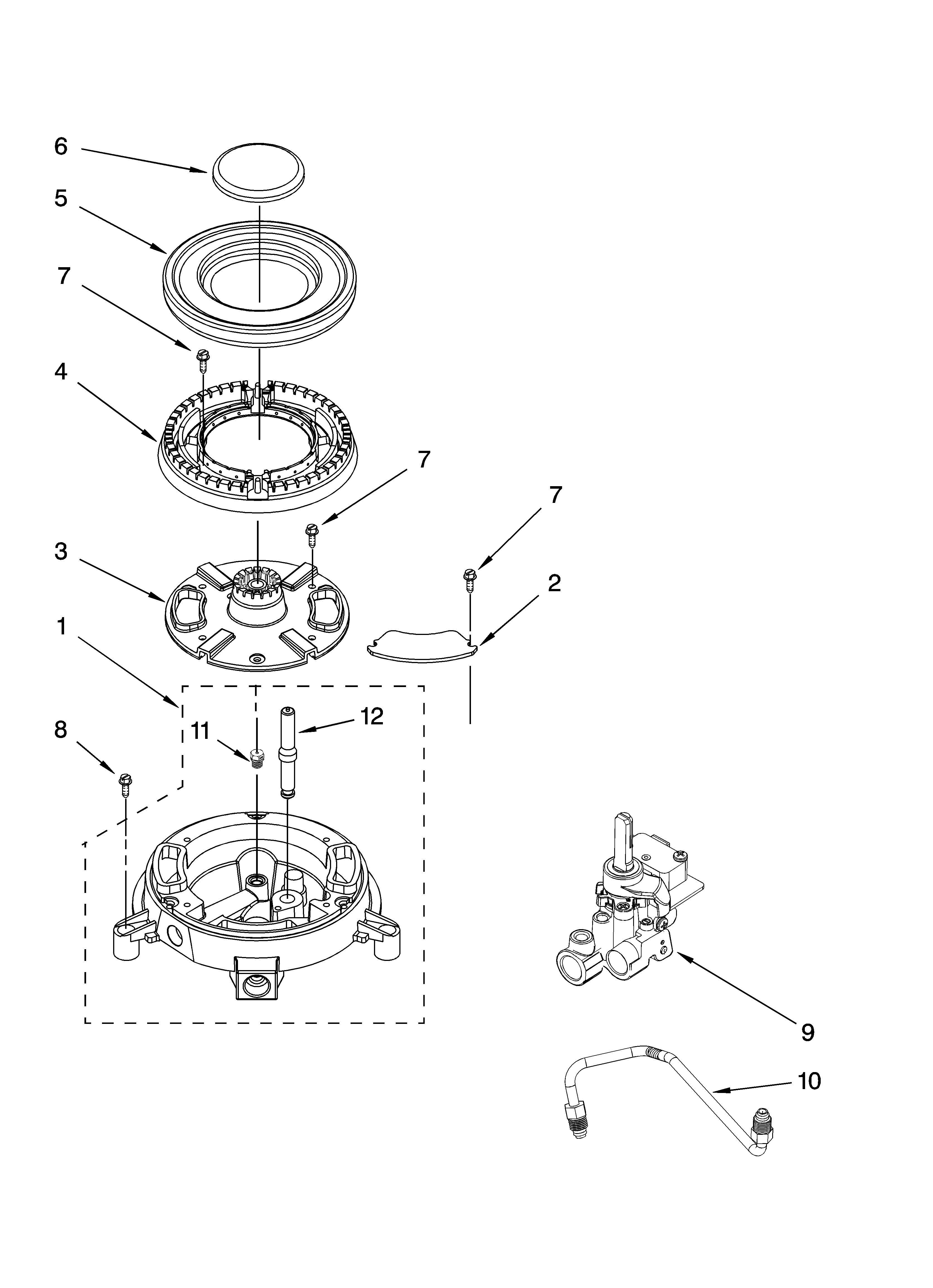 TRIPLE CROWN BURNER