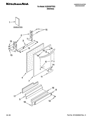 Door and panel parts