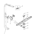 Upper wash and rinse parts